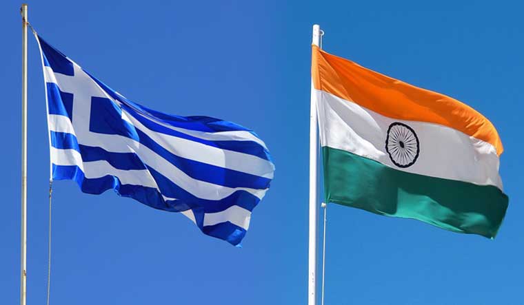 india-greece-flag