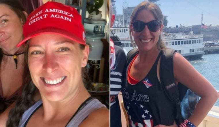 US Air Force veteran Ashli Babbitt | via Twitter