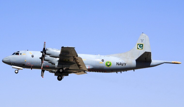 A P-3 Orion maritime patrol aircraft of the Pakistan Navy | Via Wikipedia Commons