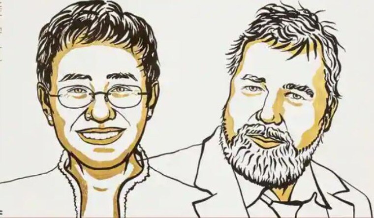 Maria Ressa & Dmitry Muratov