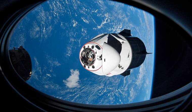File: The SpaceX Crew Dragon capsule approaches the International Space Station for docking. Space junk is threatening the seven astronauts aboard the International Space Station and forcing them to seek shelter in their docked capsules. The US Space Command says it's tracking a field of orbiting debris, the apparent result of some satellite break-up event. The astronauts retreated into their docked capsules on Monday, Nov. 15, 2021 after being informed of the threat | AP