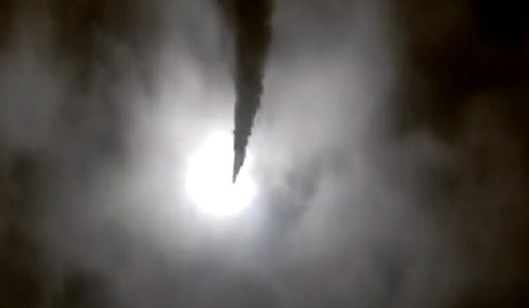 Screenshot from a video of the test | Russian Navy