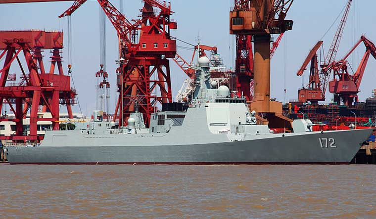 Representational image of a Type 052D destroyer | Wikimedia Commons