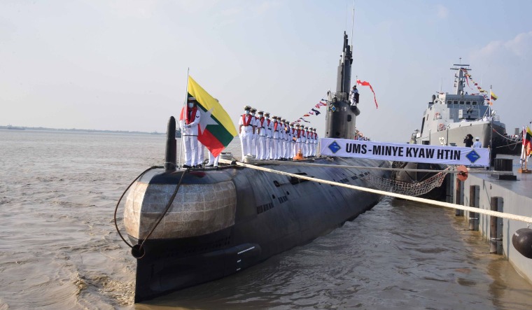 UMS Minye Kyaw Htin myanmar submarine
