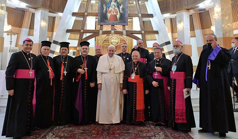 POPE-IRAQ/SYRO CATHOLIC CATHEDRAL