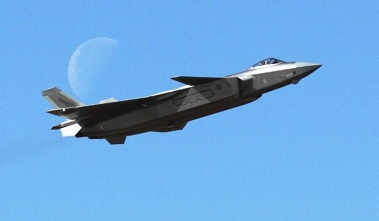 A Chinese J-20 stealth fighter | China's Ministry of National Defense 