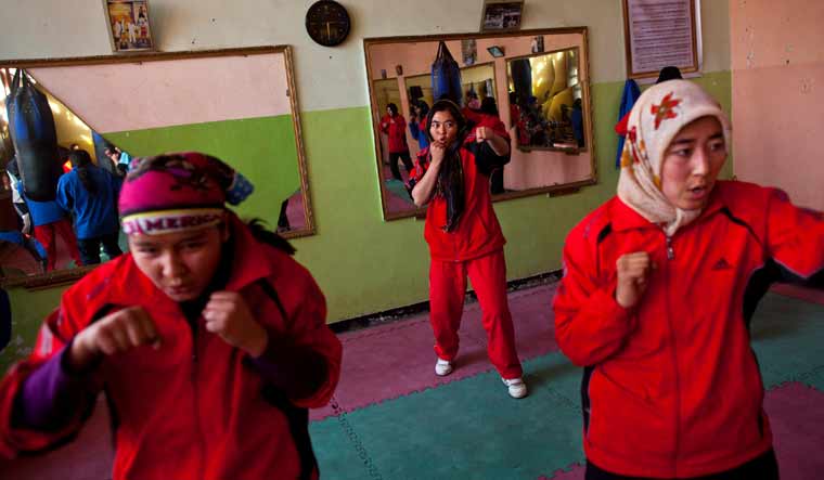 Representational image: Afghan women practise inside a boxing club in Kabul, Afghanistan December 26, 2011 | REUTERS/Ahmad Masood
