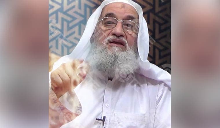 Screenshot of al-Zawahiri from the new 60-minute video released by al-Qaeda | SITE Intelligence Director Rita Katz Twitter