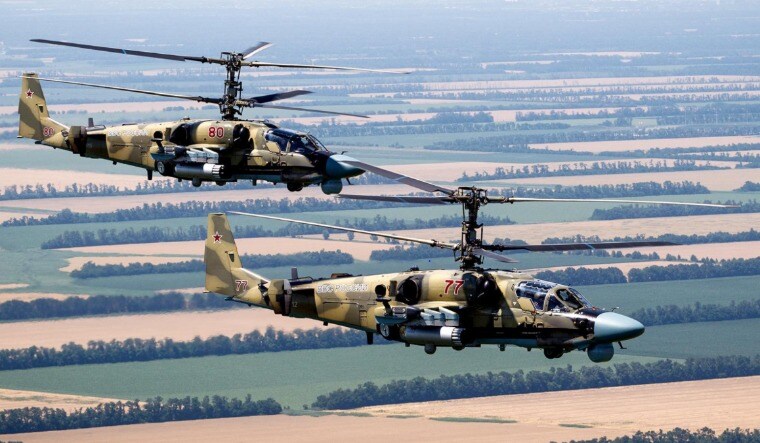 Two Ka-52s | Rosoboronexport