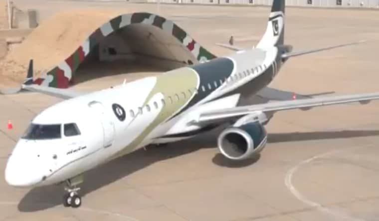 The Embraer Lineage 1000 | Twitter handle of Pakistan Navy