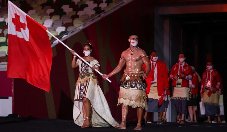 Tonga Pita Taufatofua Olympics