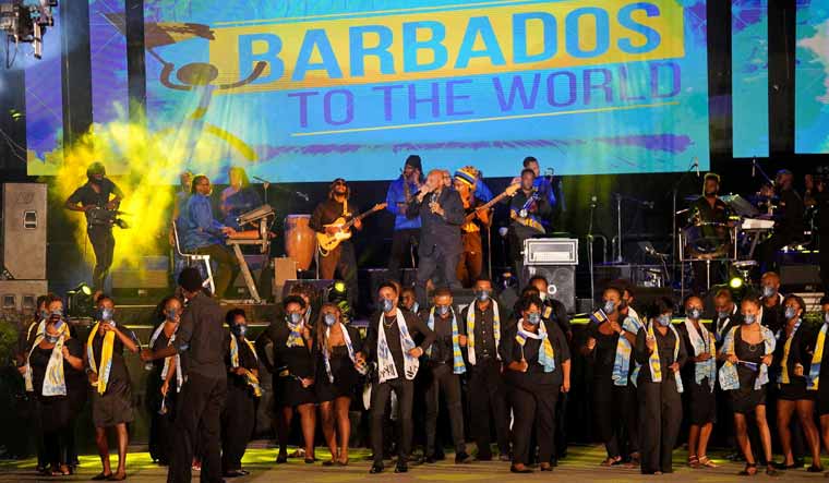 [File]  The Presidential Inauguration Ceremony in Bridgetown, Barbados, held to mark the birth of a new republic on Nov 29, 2021 | Reuters