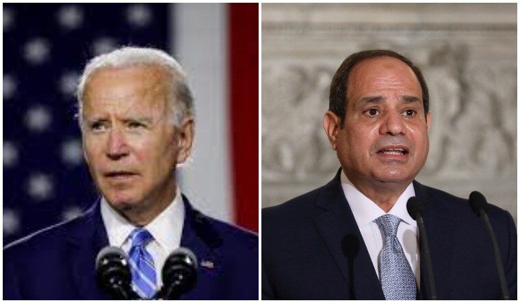 US President Joe Biden, Egypt President Abdel Fattah Al-Sisi | Reuters
