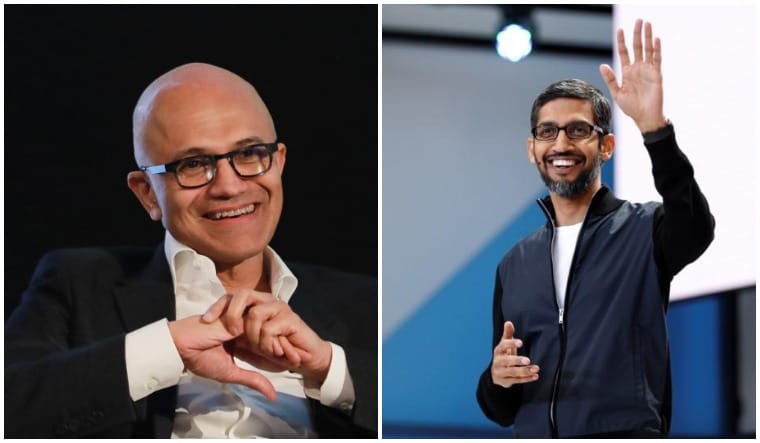 Satya Nadella, Sundar Pichai | Reuters