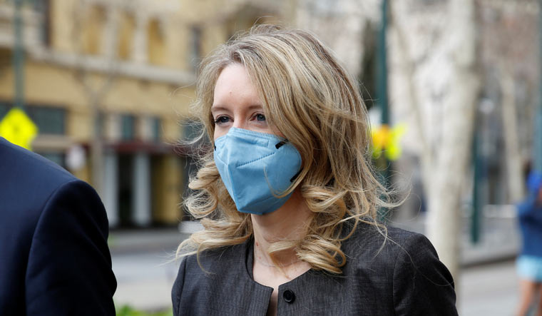 Theranos founder Elizabeth Holmes leaves the federal courthouse after attending her fraud trial in San Jose, California | Reuters