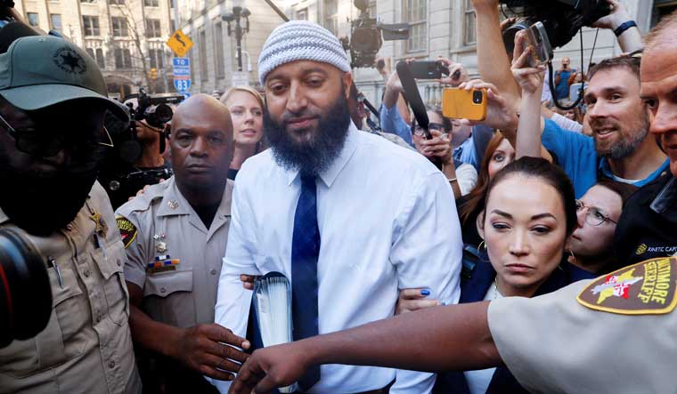 Adnan Syed, whose case was chronicled in the hit podcast “Serial,” leaving the courthouse with his attorney Erica Sute, after his conviction was overturned in September | Reuters 