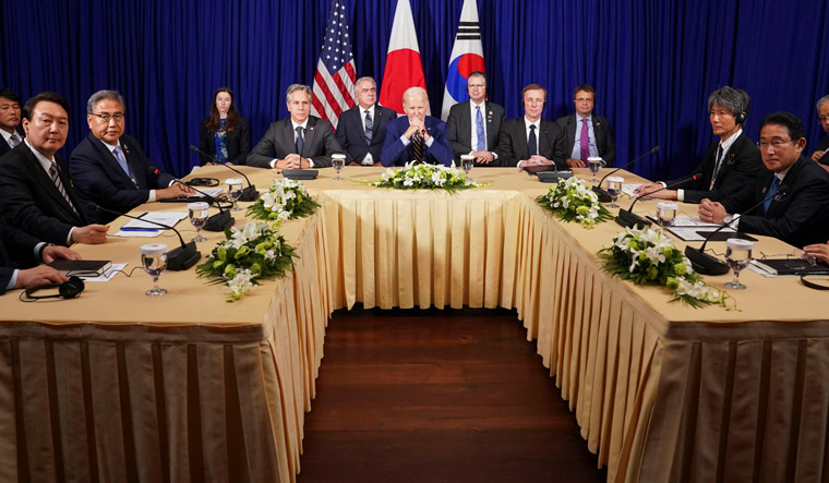 US-Japan-South Korea meet