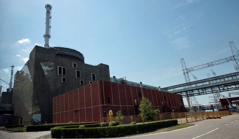 [File] A power-generating unit at the Zaporizhzhia nuclear power plant in Enerhodar, in southern Ukraine | Reuters