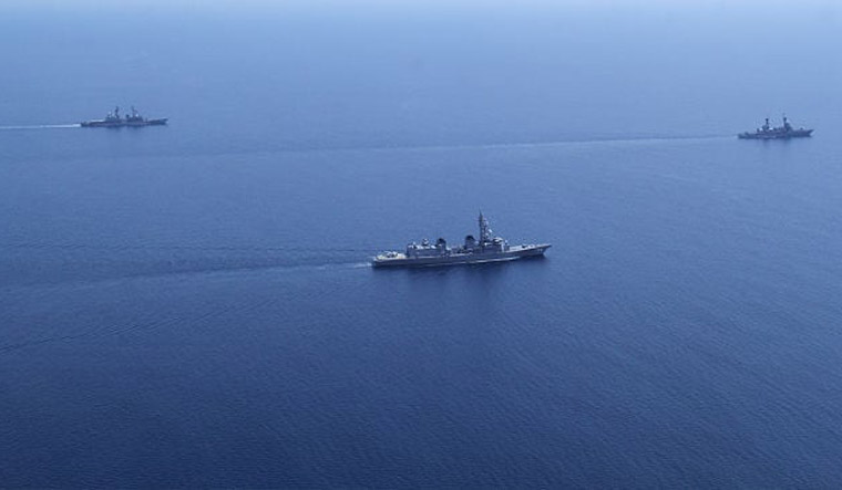 China also has maritime territorial dispute with Japan in the East China Sea