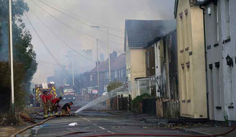 Britain Wildfires