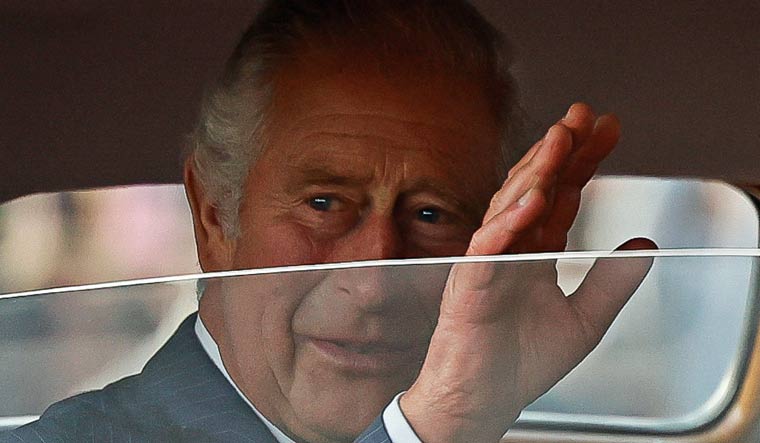 Britain's King Charles leaves the Buckingham Palace, following the death of Britain's Queen Elizabeth, in London, Britain September 11, 2022 | Reuters