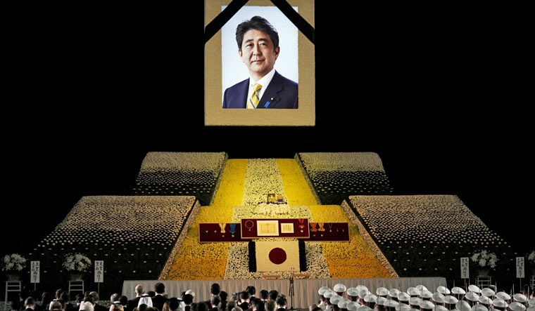 JAPAN-ABE/FUNERAL