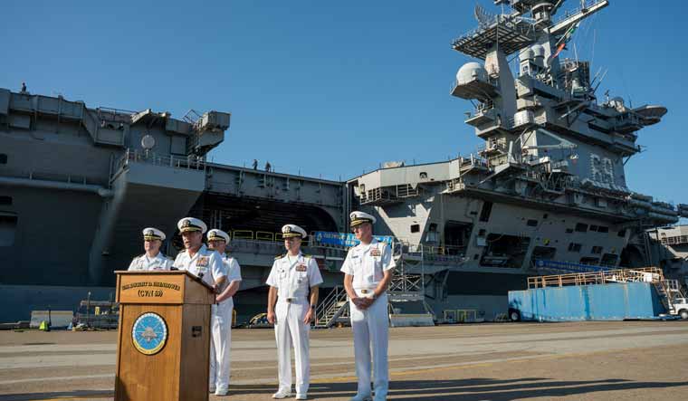 USS Dwight D. Eisenhower (CVN 69) | AFP