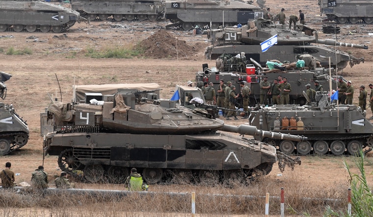 Israel-Gaza-military-obilisation-bhanu