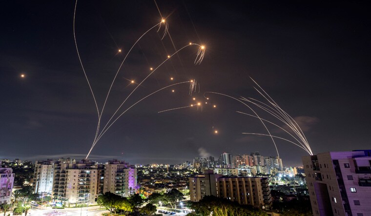 Iron-dome-intercepts-rockets-in-israel-reuters
