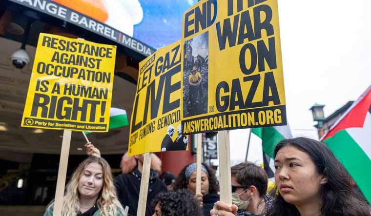 US-ACTIVISTS-IN-D.C.-DEMONSTRATE-FOR-ISRAELI-CEASEFIRE-IN-GAZA