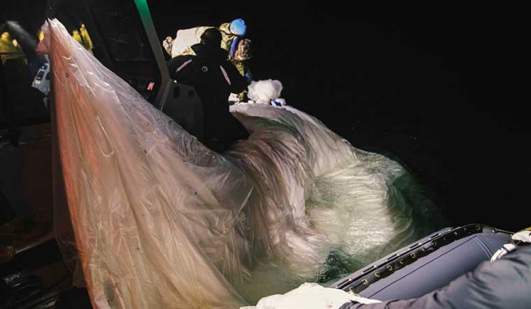 US-CHINA-BALLOON-DEBRIS-ESPIONAGE