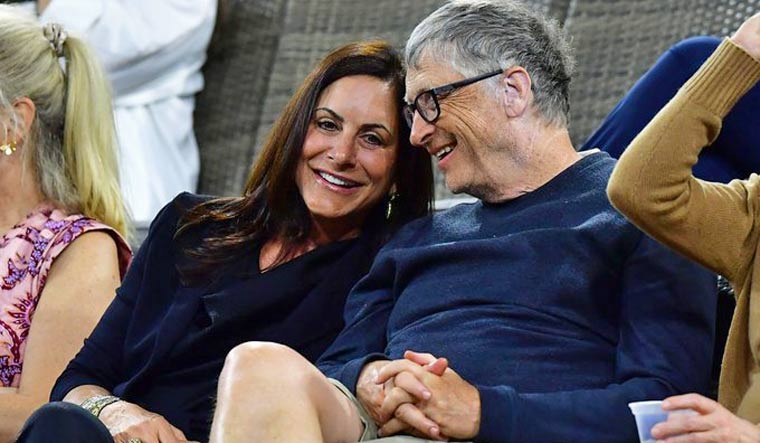 Bill Gates and Paula Hurd| Twitter