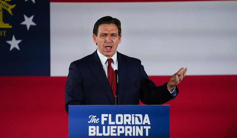 Florida governor Ron DeSantis | AFP
