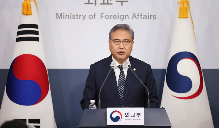 South Korean Foreign Minister Park Jin 