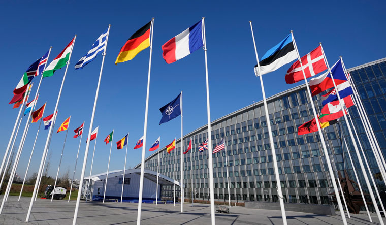 NATO country flags