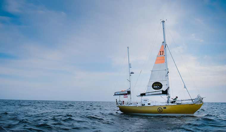 Michael Guggenberger's boat, the Nuri