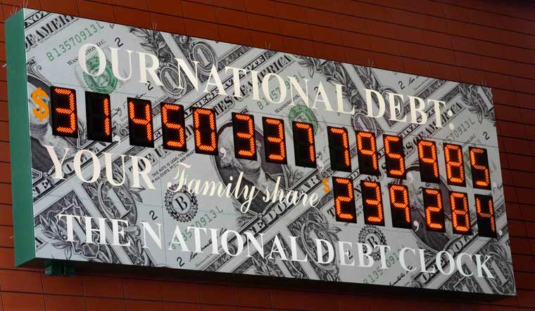 National debt clock comes to Atlanta amid 2020 election season