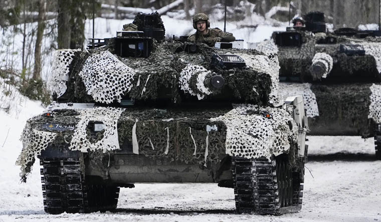 Denmark's Leopard 2A7 tanks