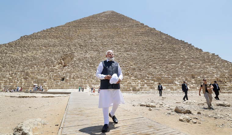 PM Modi concludes historic state visits to US, Egypt; leaves for India -  The Week