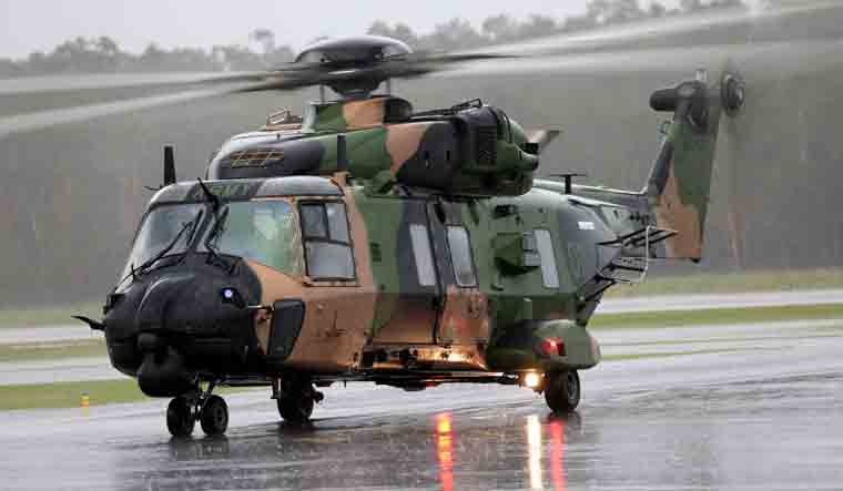 Australia Ditched Helicopter