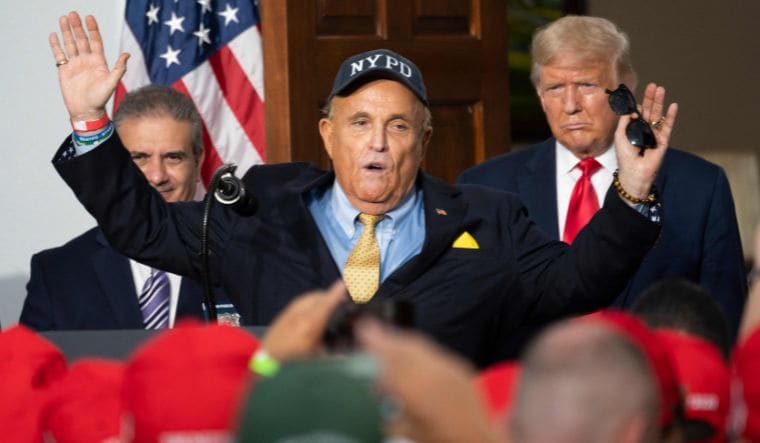Charges against Giuliani include solicitation of violation of oath by public officer | AFP