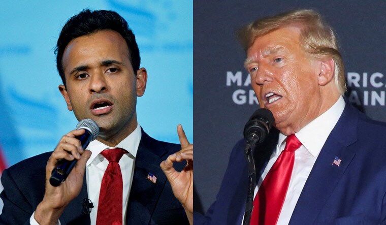 Vivek Ramaswamy, Donald Trump | Reuters