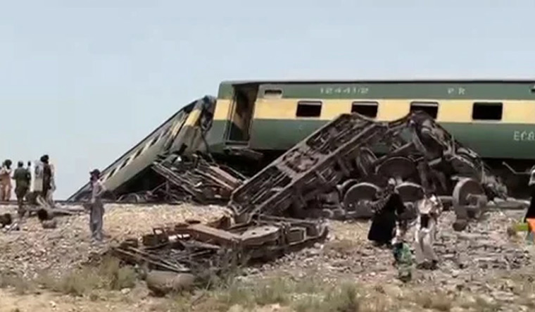 Hazara Express train accident