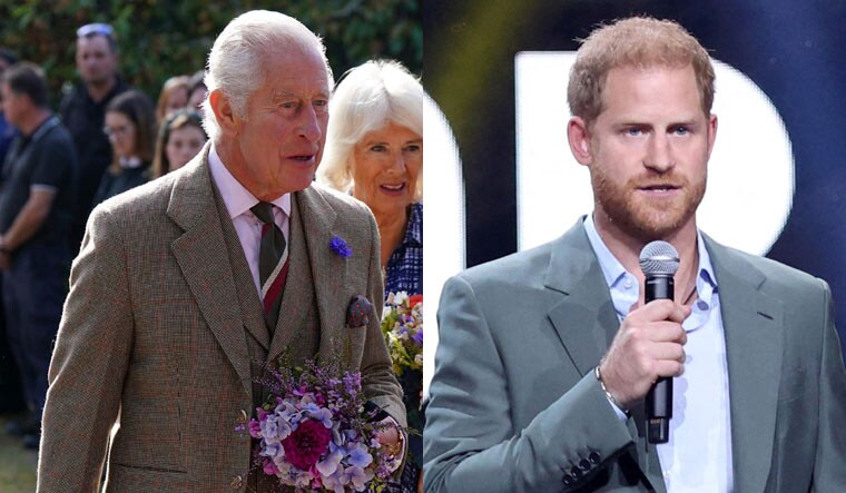 King Charles III | AP; Prince Harry | Reuters