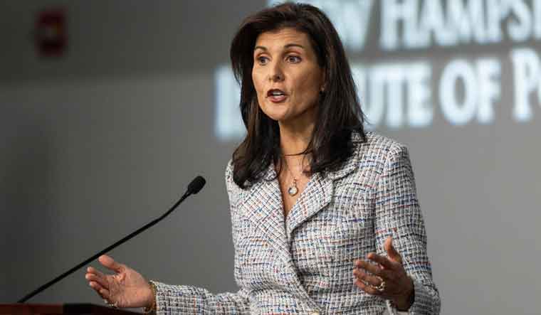 Republican presidential candidate Nikki Haley | AFP