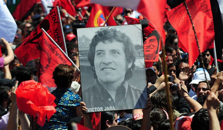 (File). Chile's Supreme Court recently sentenced seven former officers of the Chilean Army for the kidnapping and murder of singer-songwriter Vctor Jara a few days after Augusto Pinochet's coup d'tat that overthrew socialist Salvador Allende in 1973 | AFP