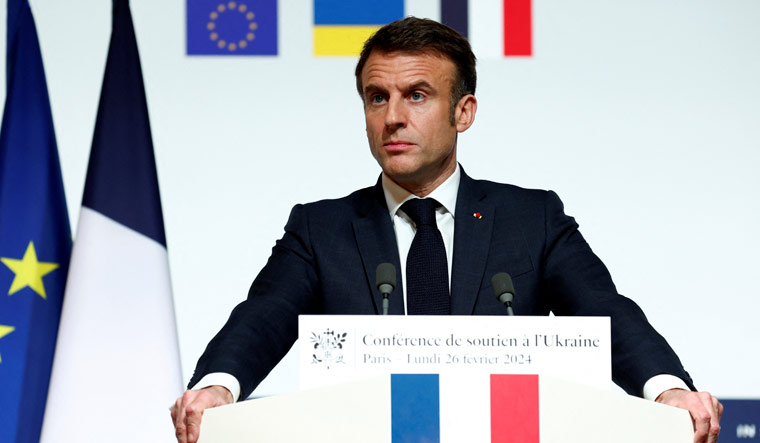 (File) French President Emmanuel Macron | AP