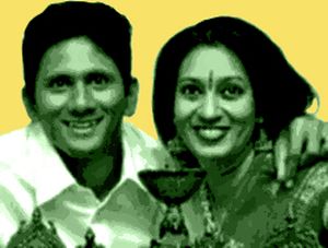 Venkatesh Prasad and wife Jayanthi | Imaging: Job P.K.