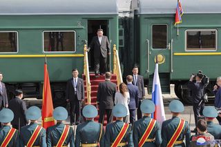 North Korea’s Kim Jong-un arriving in Russia for a summit | AP