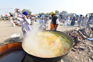 A farmer prepares meal | Rahul R Pattom
